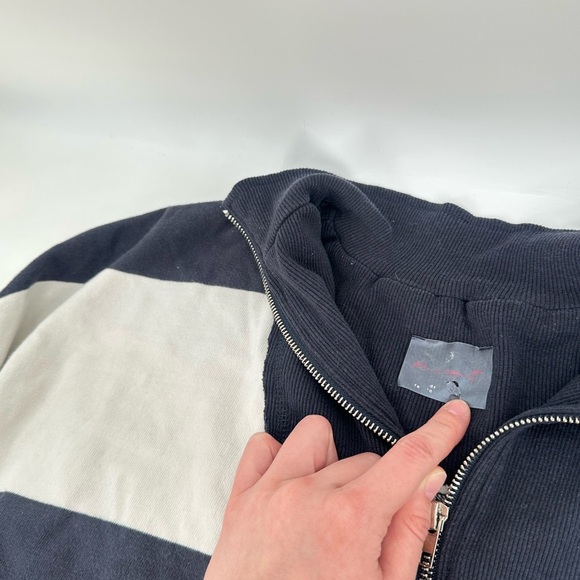 FP Movement Free People Retro Rugby Set Midnight Navy Combo Size Small - Picture 12 of 15